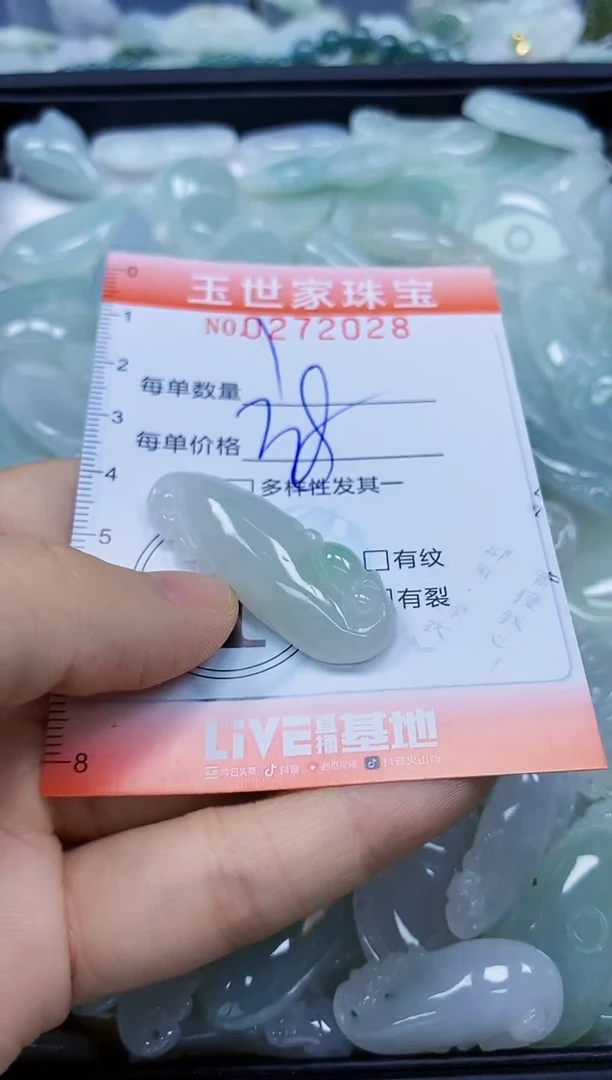 翡翠未镶嵌颈饰闪购0272028
