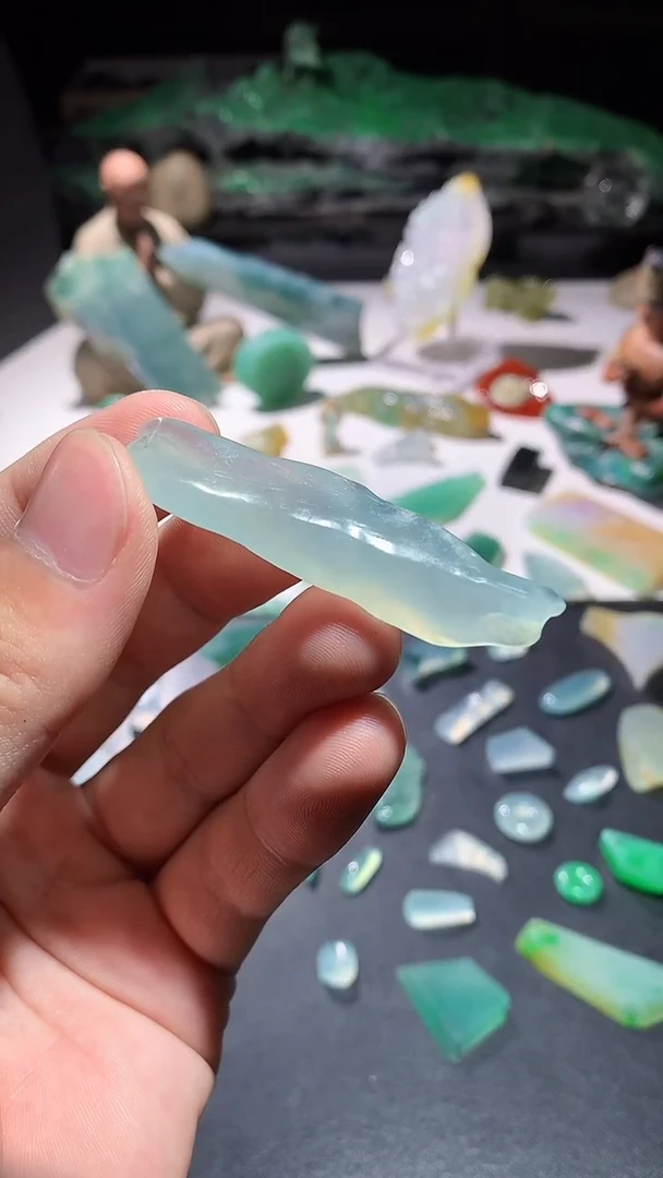 未镶嵌定制翡翠 材料