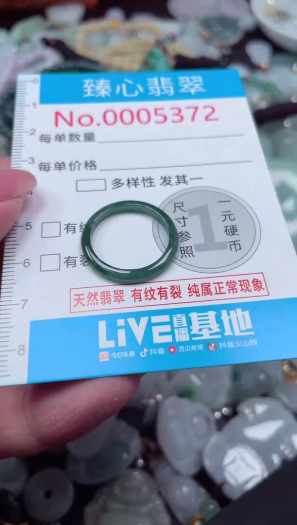 颈饰未镶嵌翡翠5372