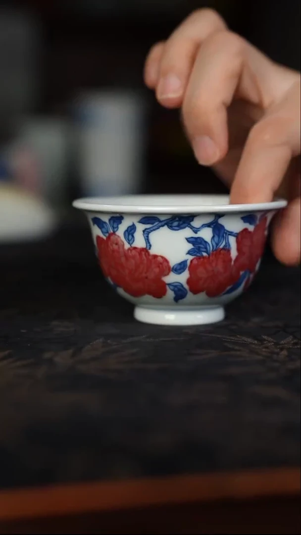 摆件瓷景德镇精品陶瓷茶器 微瑕