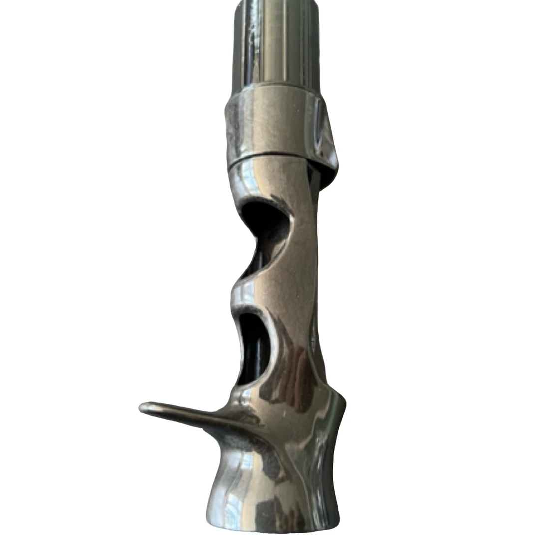 DIY路亚竿轮座枪柄直柄碳素纤维15.5mm手工Diy路亚竿制作路亚竿胚