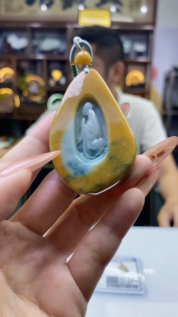 颈饰未镶嵌翡翠8761