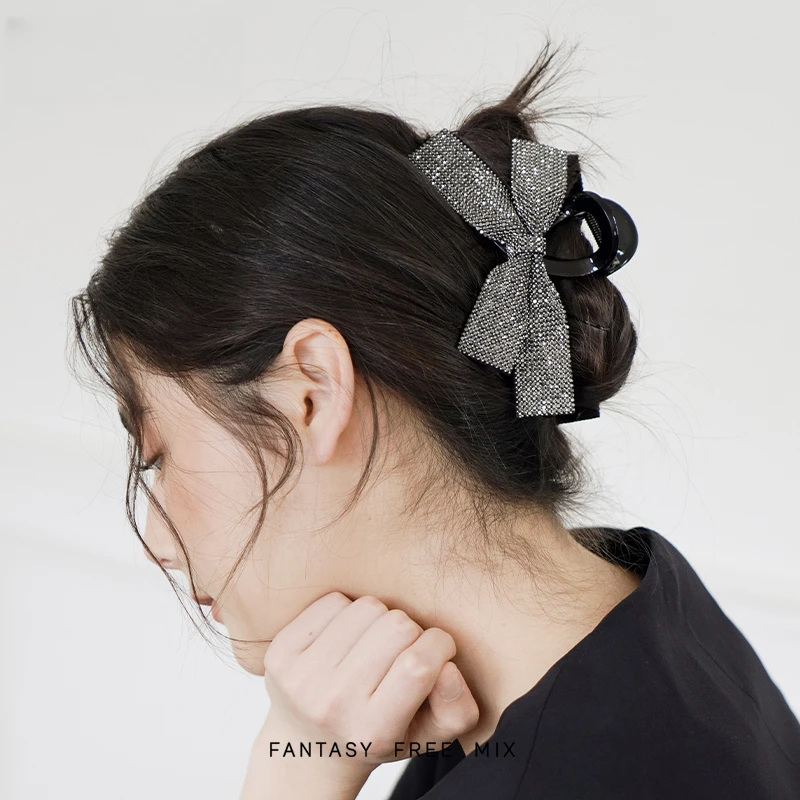 FANTASY FREE MIX【流光】气质网红女士抓夹百搭法式优雅发夹头饰