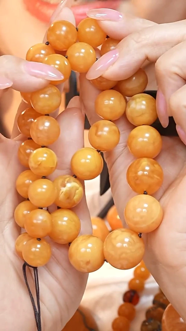 蜜蜡颈饰未镶嵌6521天然蜜蜡珠宝奇石云端妖孽全部保真