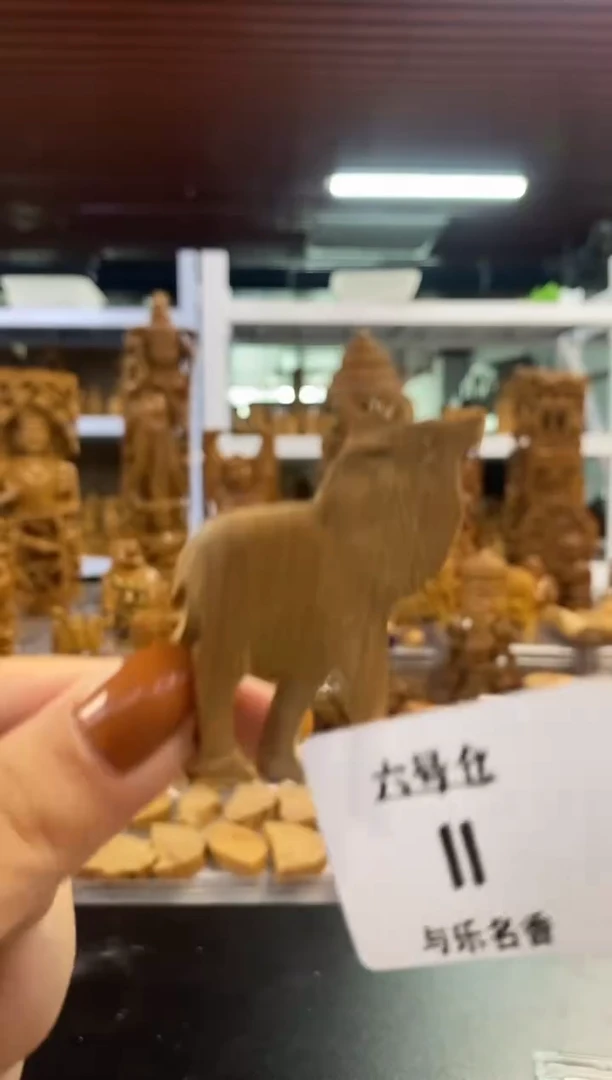 檀香木其他工艺品动物鹿  6号仓11