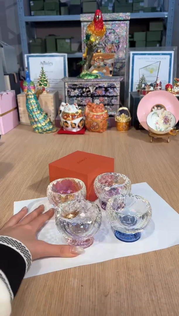 【闪购商品】杯190菱曦炫彩茶杯（四）