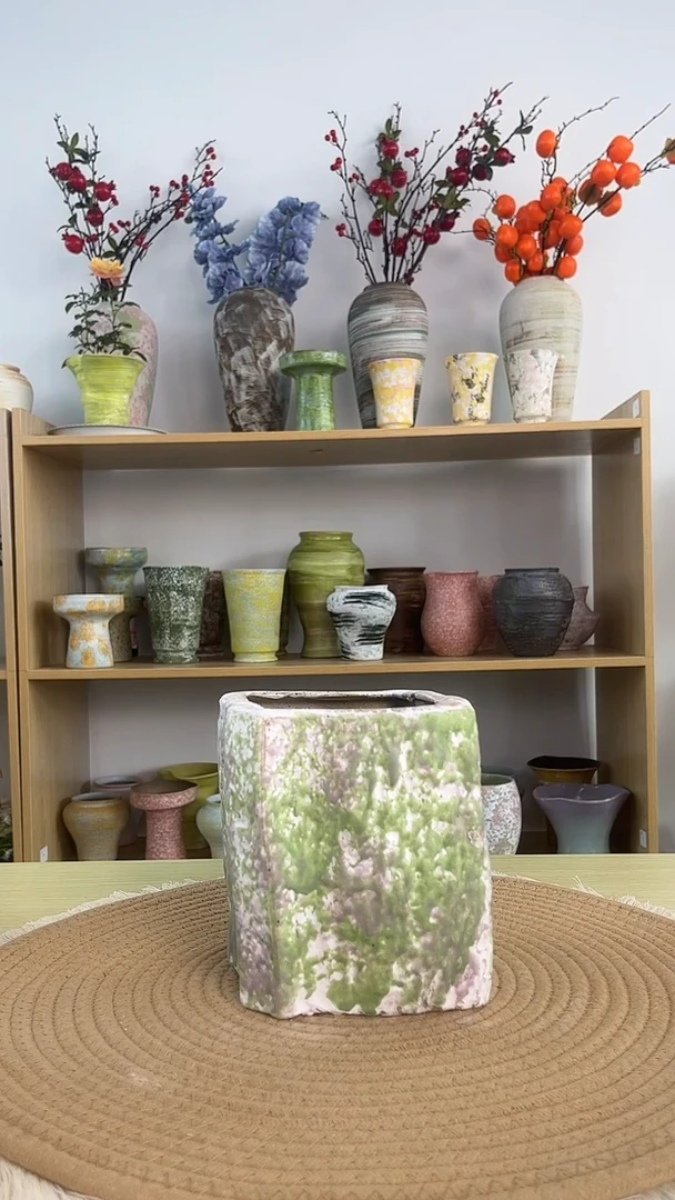 景德镇手工高温陶瓷花瓶