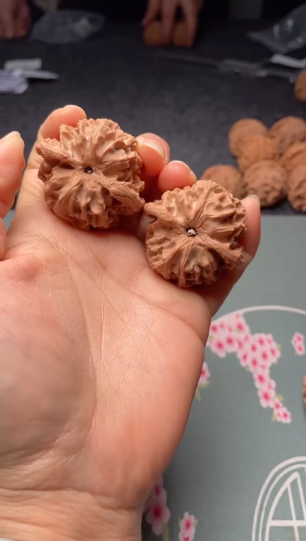 把件文玩核桃w276  苹果园   42