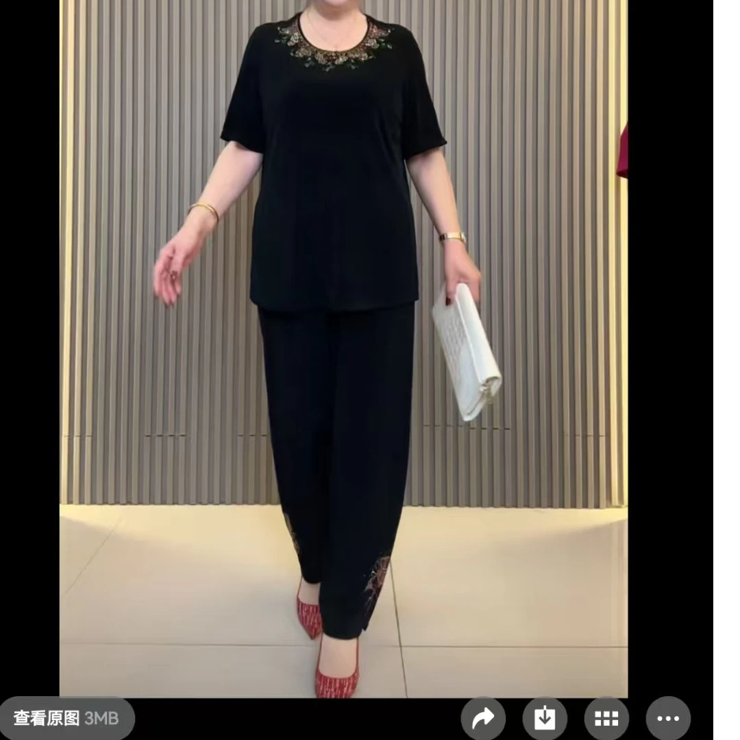 2530春夏新款2025南韩大码女装