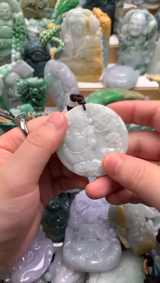 吊坠(不含链)未镶嵌翡翠1