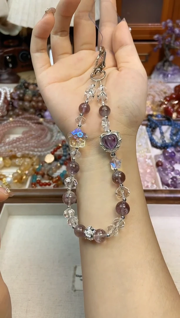 【闪购商品】紫晶挂件未镶嵌5008挂件