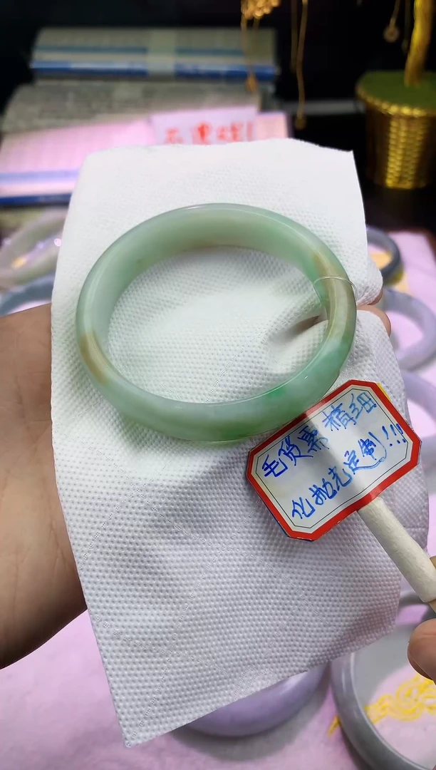 未镶嵌毛货翡翠定制翡翠天然缅甸翡翠-需精细化抛光