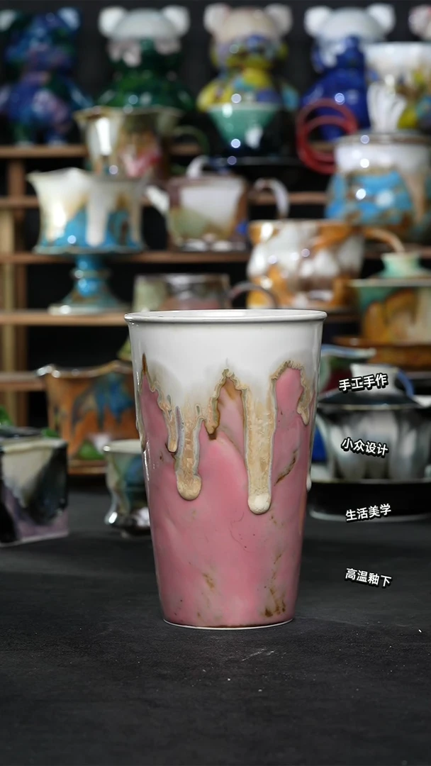 设计师款景德镇森涩手创陶瓷（食品级）200