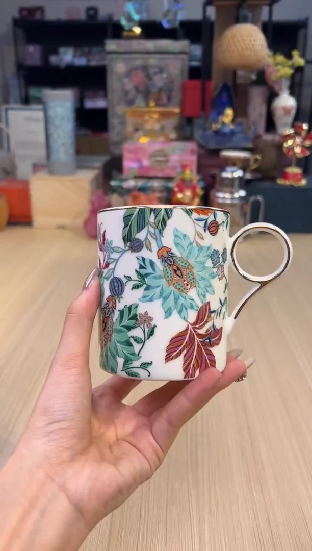 162幸福满园马克杯（无底花）