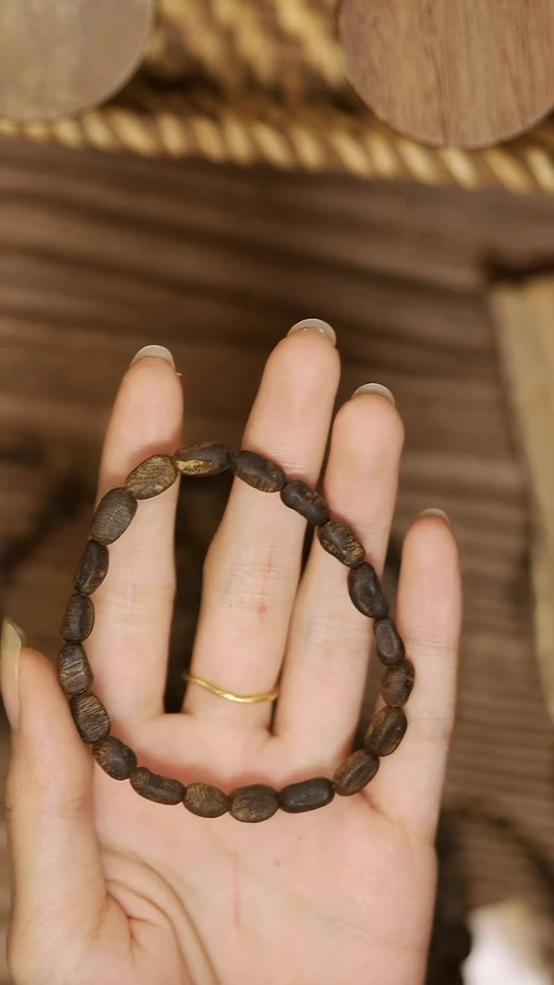 沉香沉香碎屑金沙叶沉水留疤3g+