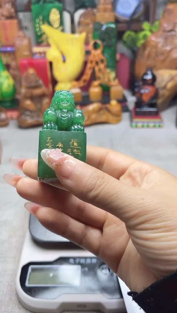 寿山石印石纯天然石料