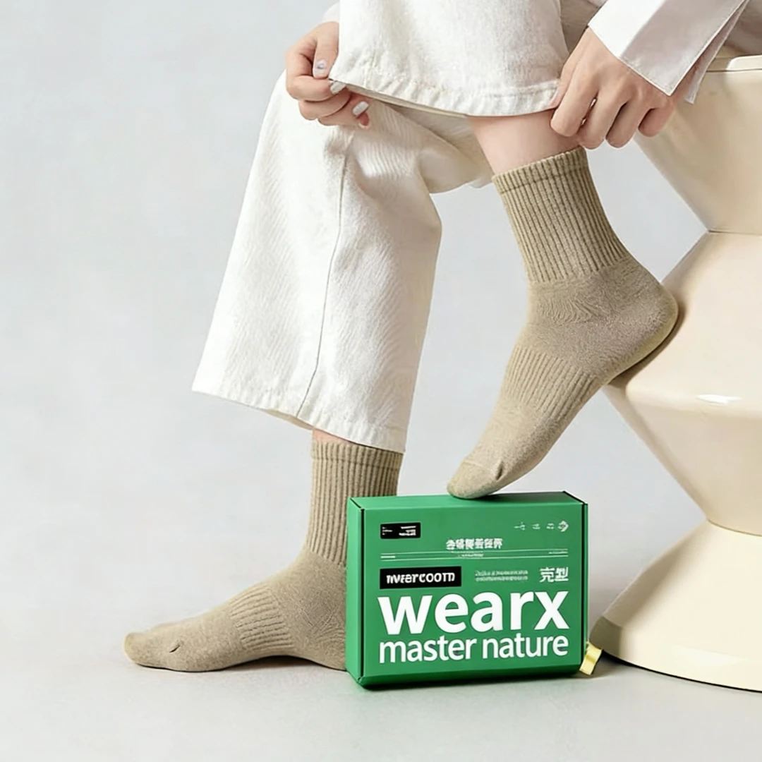 运动休闲情侣袜不闷脚吸汗纯棉袜