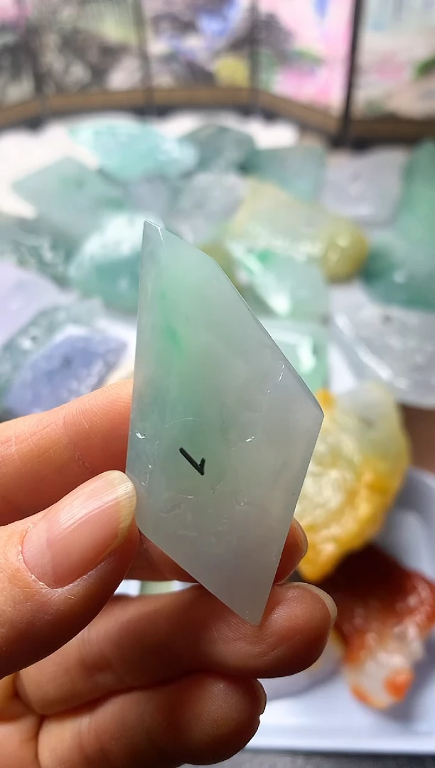 颈饰未镶嵌翡翠11