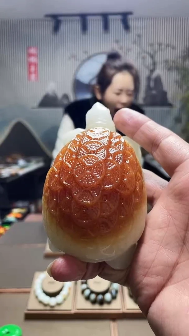 【闪购商品】和田玉挂件未镶嵌金钱龟