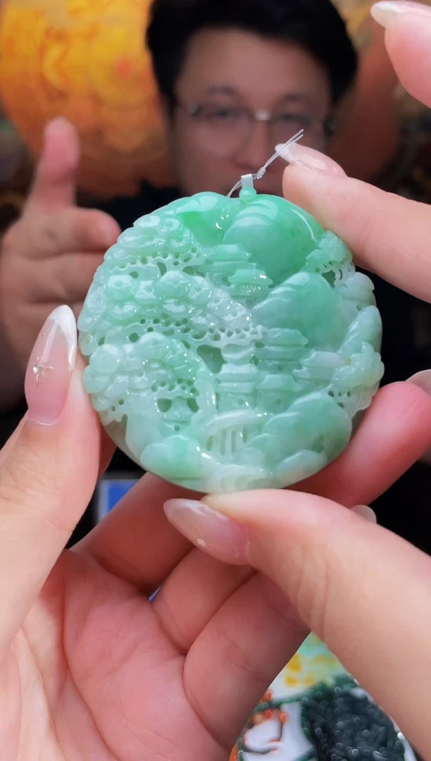 颈饰未镶嵌翡翠翡翠多样性发其一