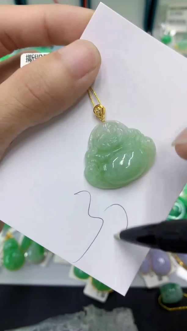 翡翠未镶嵌颈饰11111111111