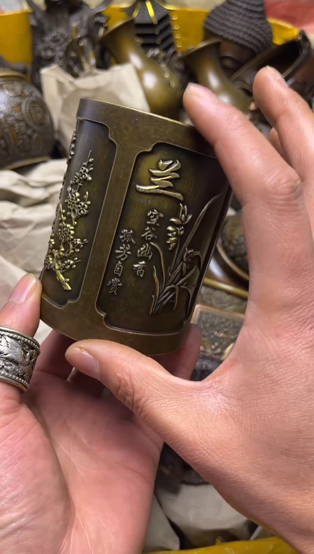 精美铜器，点击下单