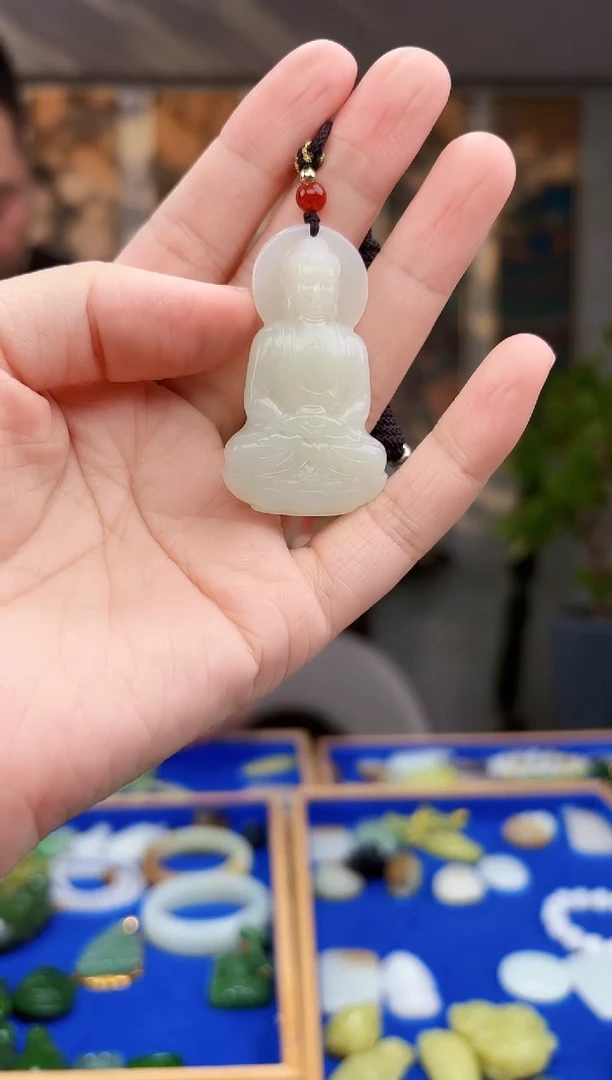 未镶嵌和田玉挂件拍一发一