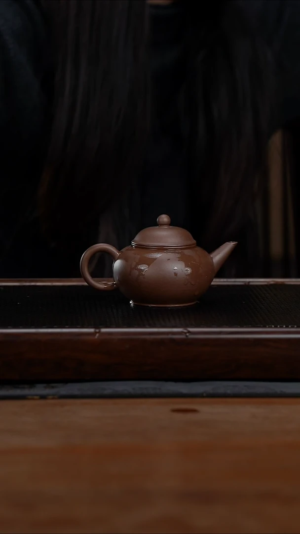 茶壶紫砂160cc黄龙山原矿紫泥薄胎水平7