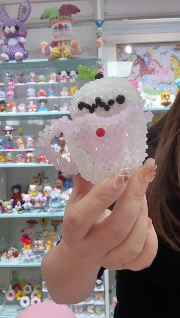 玻璃1427卡4水晶茶杯团子材料包1套