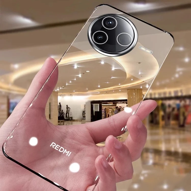 适用红米K80手机壳K80pro超薄无边框镜头全包防摔透明个性保护套