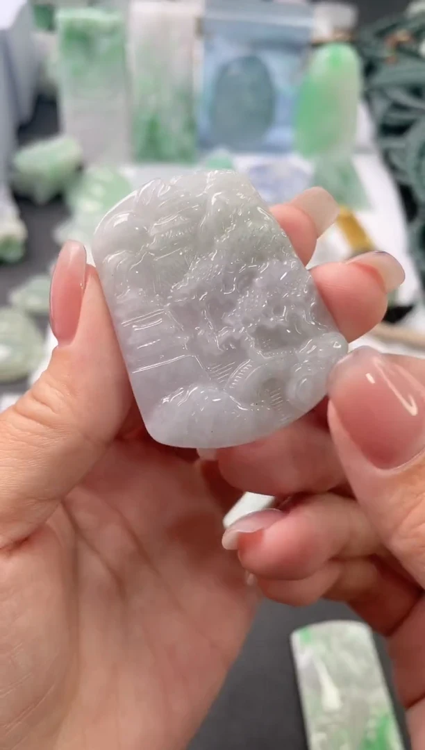 吊坠(不含链)未镶嵌翡翠1