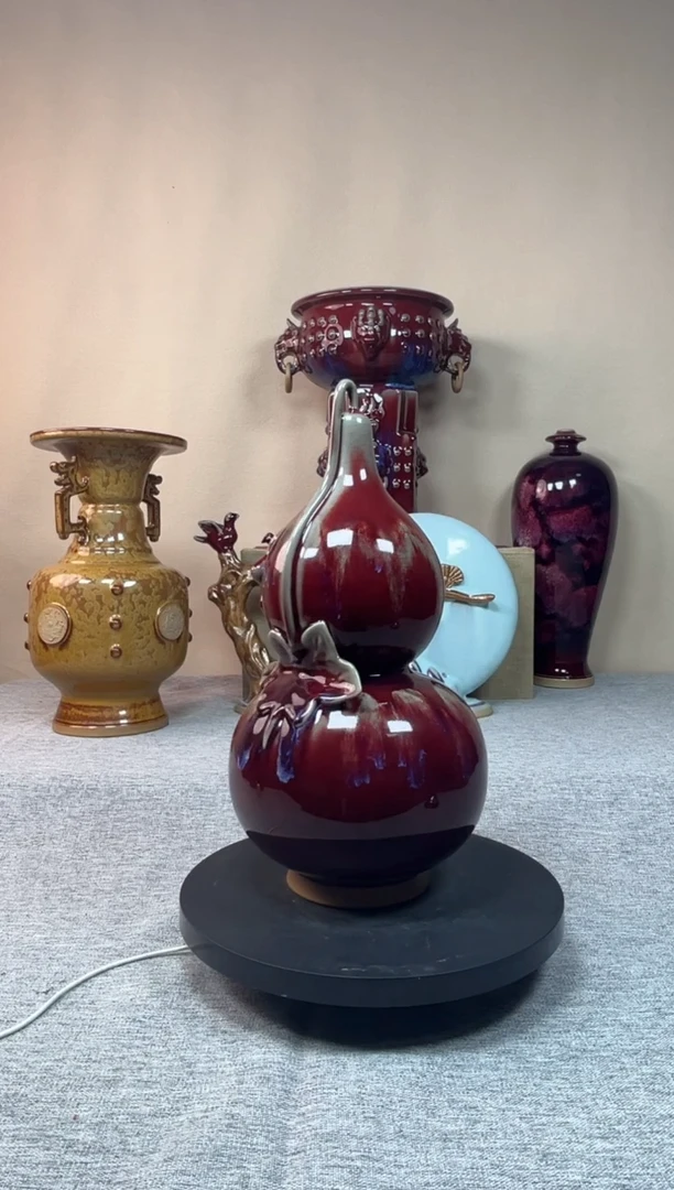 摆件神垕钧瓷收藏工艺品