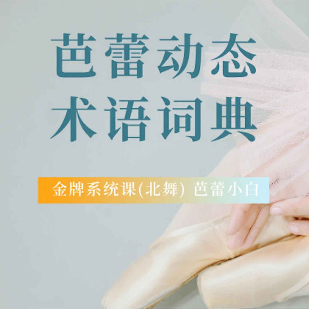 芭蕾动态术语词典