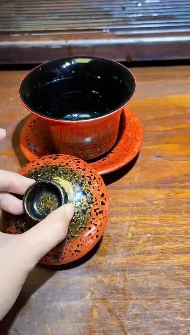 茶盏一**舟122柴烧鬼才窑神-倪锋