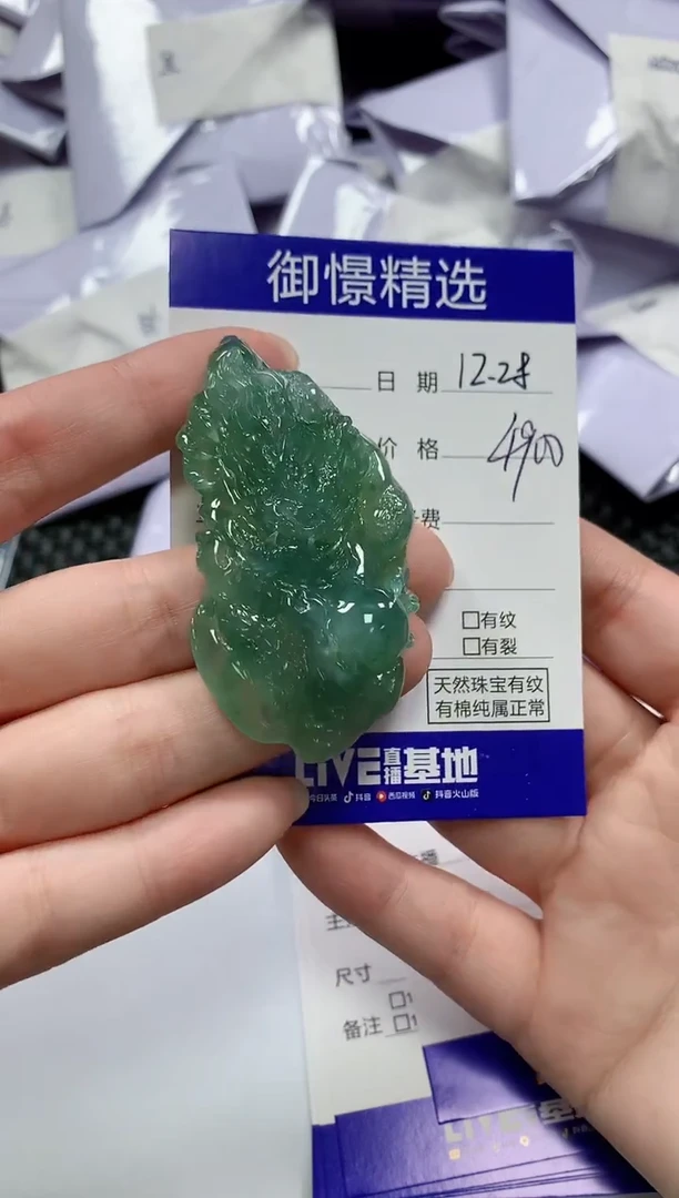 颈饰未镶嵌翡翠45