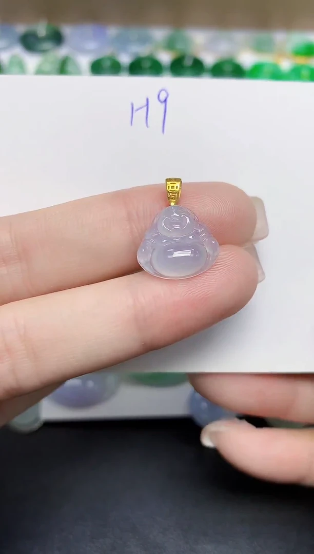 颈饰未镶嵌翡翠天然缅甸翡翠A货翡翠百元以上9元证书费自理