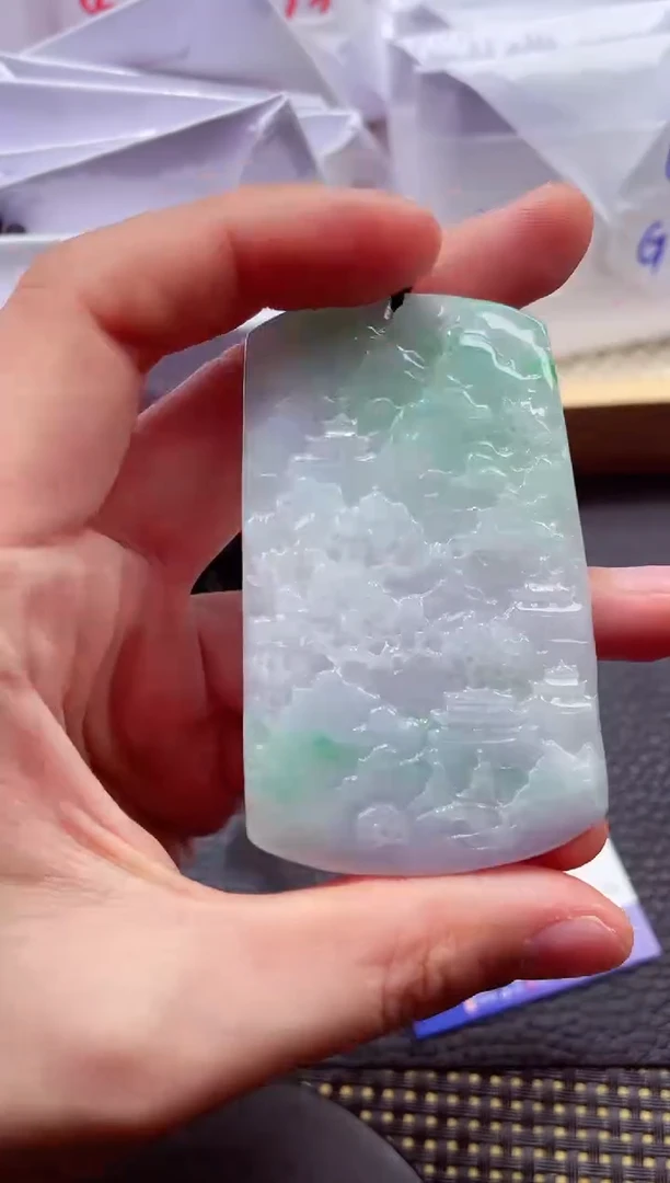 未镶嵌挂件翡翠000111