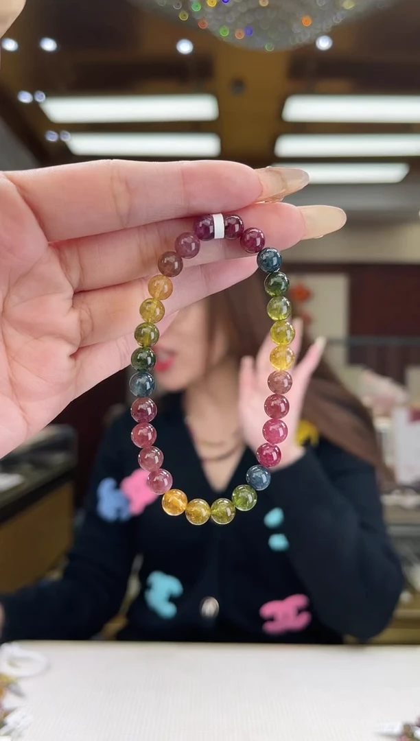 【闪购商品】碧玺/未镶嵌6mm+碧玺单圈多样性发货12