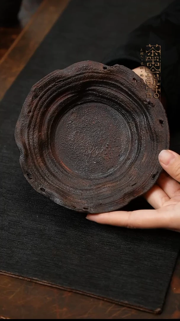 【闪购商品】浟庐紫砂手作壶承.......