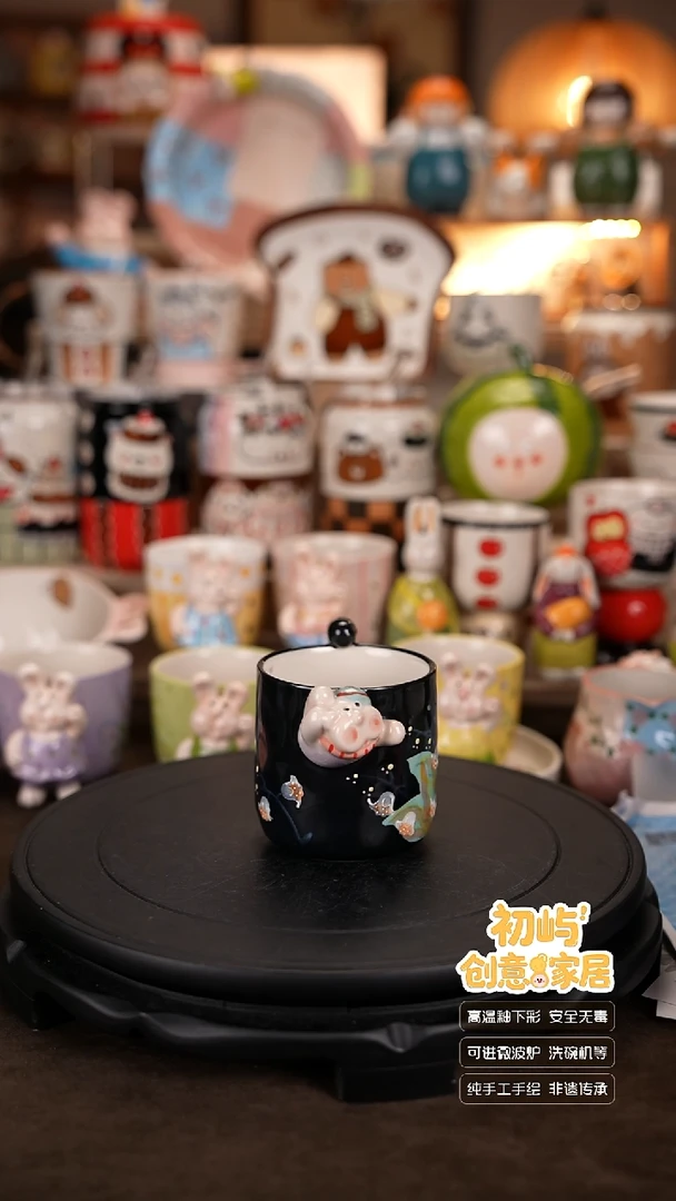 瓷初屿手工手绘餐具