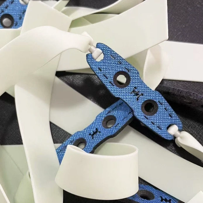 青白皮皮筋主播定制青白四代进口弹弓皮筋大威力加厚耐用