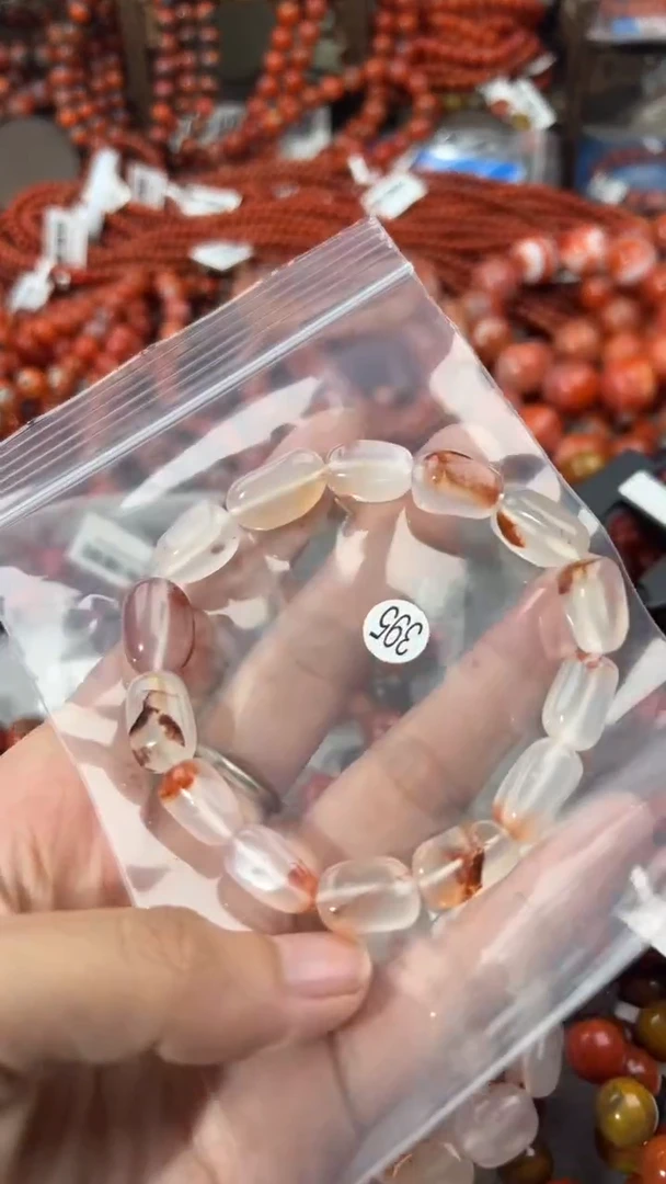 南红玛瑙手串未镶嵌9