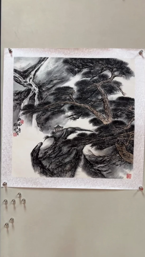 国画贺润川精品作品