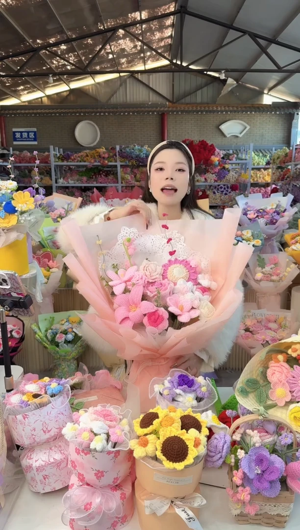 非遗手工花束，孤品清仓！！