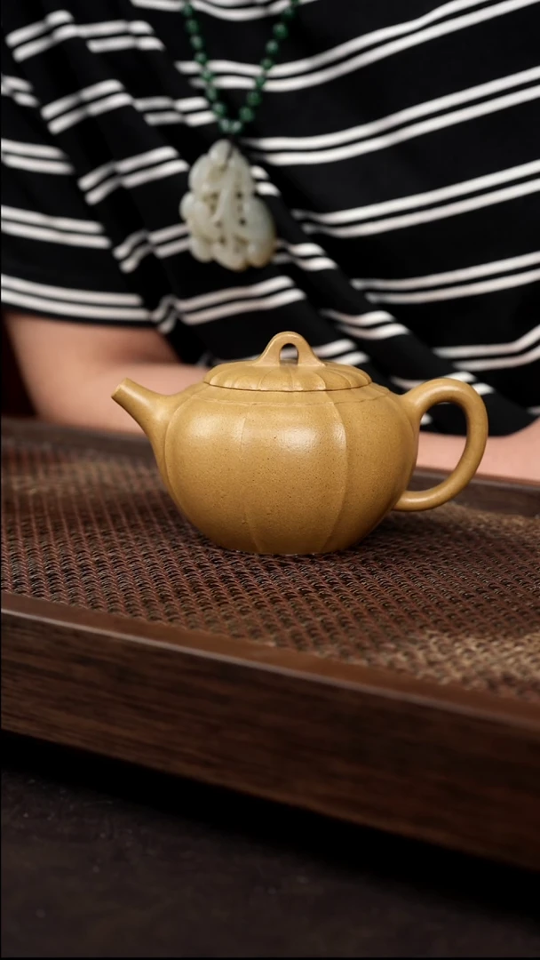 茶壶紫砂海**川黄金段唯心