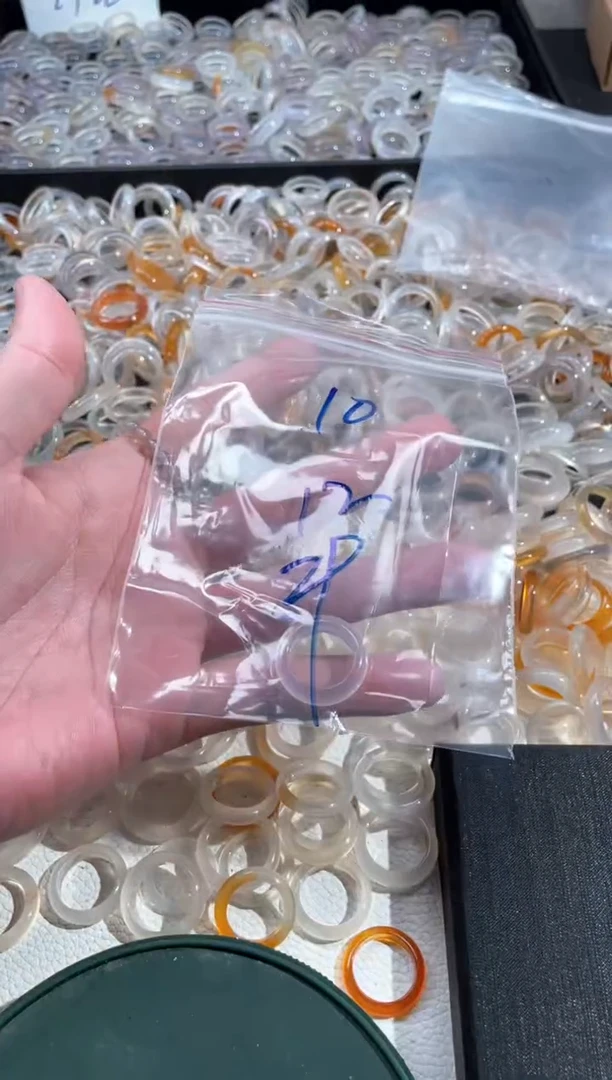 玛瑙/玉髓戒指未镶嵌10