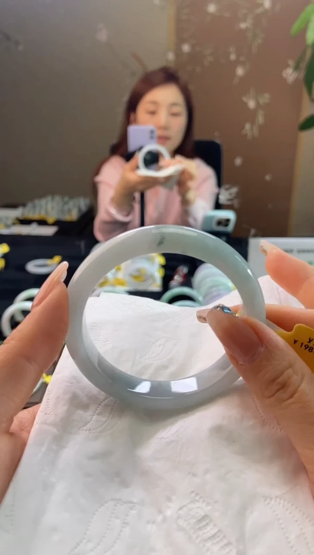 未镶嵌手镯翡翠57圈口t