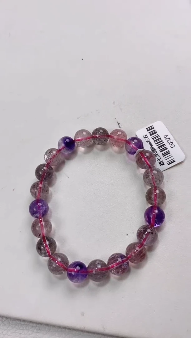 【闪购商品】水晶超七单圈9*未镶嵌多人多样性发其一