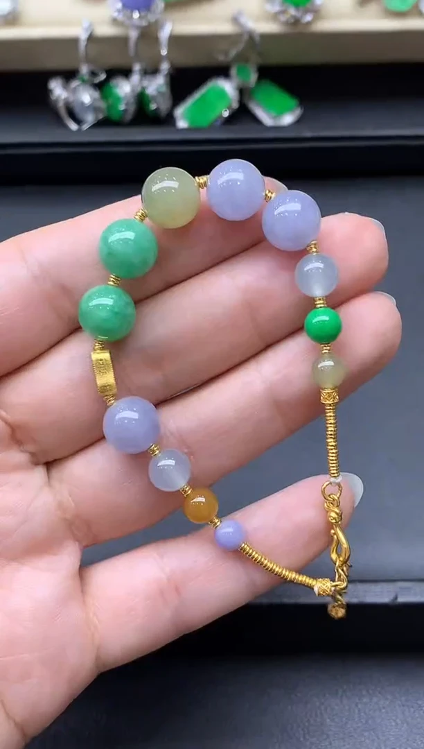 未镶嵌手链翡翠539-中国好珍宝