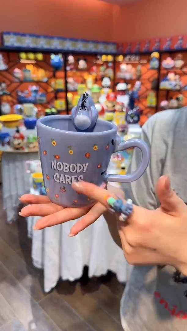 瓷片@@伊尔驴陶瓷水杯